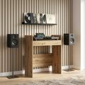 vidaXL DJ stôl Dub artisan 82 x 45 x 102 cm Kompozitné drevo