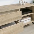 vidaXL TV skrinka 100 x 36 x 49,5 cm Sonoma Kompozitné drevo