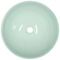 vidaXL Umývadlo z tvrdeného skla 42x14 cm biele