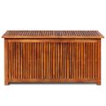 vidaXL Záhradný úložný box 117x50x58 cm, akáciový masív