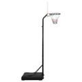 vidaXL Basketbalový stojan biely 282-352 cm polyetén
