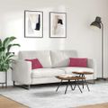 vidaXL Vankúše na pohovku 2 pcs vínovo červená 50 x 30 cm