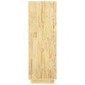 vidaXL Knižnica/deliaca stena 80x35x103 cm, borovicový masív