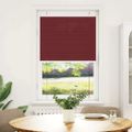 vidaXL plisovaná roleta Bordeaux červená 70x150 cm Šírka látky 69,4 cm
