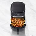 TESLA AirCook Q55 XL - multifunkčná digitálna horúcovzdušná fritéza (čierna farba)