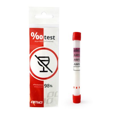 Jednorazový test na alkohol AMIO 01160