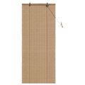 vidaXL Roleta Hnedá 40 x 160 cm Bambus