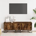 vidaXL TV stolík dub sonoma 122x34x41 cm kompozitné drevo