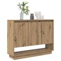 vidaXL Servírovacia skriňa Remeselný dub 97 x 29 x 75 cm