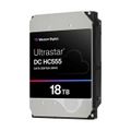 WD Ultrastar DC HC555/18TB/HDD/3.5"/SATA/7200 RPM/5R Pevný disk, 18TB, SATA 6Gb/s, 7200 RPM, 512MB cache, 3,5", HelioSeal, CMR, datové centrum, 24×7