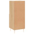 vidaXL Komoda dub sonoma 34,5x34x90 cm spracované drevo