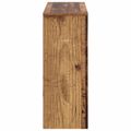 vidaXL Konzolový stôl Staré drevo 101 x 29 x 74 cm Konštruované drevo