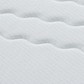 vidaXL Matrac 2 ks Stredne mäkký 60 x 200 cm Biela a šedá