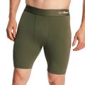 Pánske šortky Combat Olive Grey - GymBeam, veľkosť M
