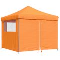 vidaXL Párty stan 292 x 292 x 315 cm Oranžová Oxfordská látka