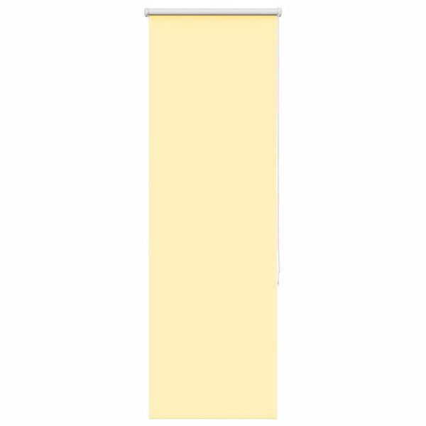 vidaXL Zatemňovacia roleta žltá 55x150 cm šírka látky 50,7 cm polyester