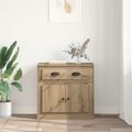 vidaXL Highboard Remeselný dub 70 x 35,5 x 67,5 cm Kompozitné drevo