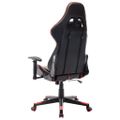 vidaXL Herná stolička čierno-červená umelá koža