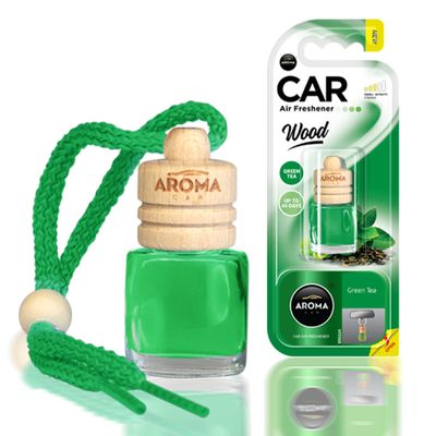 Osvěžovače vzduchu AROMA WOOD GREEN TEA