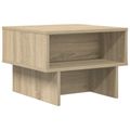 vidaXL Konferenčný stolík Sonoma dub 48 x 46 x 35 cm Kompozitné drevo