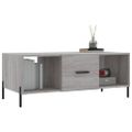 vidaXL Konferenčný stolík sivý sonoma 102x50x40cm kompozitné drevo
