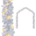 vidaXL Vianočná girlanda s LED svetielkami 5 m, biela