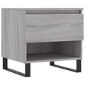 vidaXL Konferenčné stolíky 2 ks sivé sonoma 50x46x50 cm kompoz. drevo
