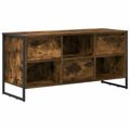 vidaXL TV skrinka 100 x 36 x 49,5 cm Dymová dub Kompozitné drevo