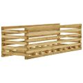 vidaXL Vyvýšený záhradný záhon 120x40x38,5 cm impregnovaná borovica