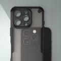 Ochranné puzdro Defender Matt pre iPhone 16 Pro 6,3" čierne