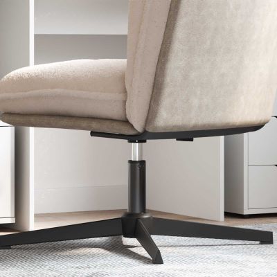 vidaXL Plynový valec kancelárskej stoličky Čierna 261-351 mm Železo