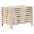 vidaXL Úložný box s vekom RANA 100x49x54 cm borovicový masív