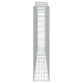 vidaXL Oblúkové gabionové koše 2 ks 400x30x140/160 cm pozink. železo