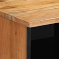 vidaXL TV skrinka Hnedá 100 x 33,5 x 46 cm Masívne mango drevo