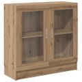 vidaXL Knižnica dub artisan 82,5x30,5x80 cm kompozitné drevo