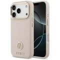 Puzdro Guess pre iPhone 17 Pro HC MAGSAFE PU W/ GRAINED PU STRASS LOGO ružové