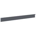 vidaXL Obrubník trávnika 20 ks 102 x 10 x 4 cm Oceľ Antracitová