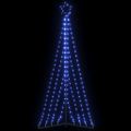 vidaXL LED vianočný stromček 339 LED modré 187 cm