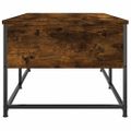 vidaXL Konferenčný stolík dymový dub 100x51x40 cm kompozitné drevo