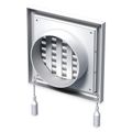 Mriežka VENTS MV 100 VRs 154x154mm s reguláciou a nástavcom