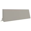 vidaXL Podložka na operadlo SOEST 100% polyester Sivá 120 x 20 x 40 cm