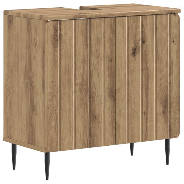 vidaXL Kúpeľňová skrinka pod umývadlo ZWOLLE Dub artisan