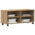 vidaXL TV skrinka 90 x 35 x 40.5 cm Hnedá Kompozitné drevo