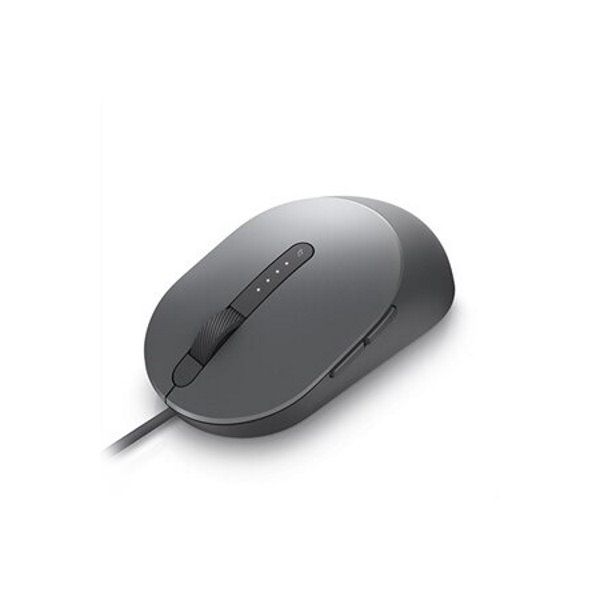 DELL myš MS3220 /laserová/ USB/ drátová/ šedá Myš, drátová, laserová, 3200dpi, 5 tlacítek, USB, šedá