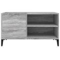 vidaXL Skrinka na platne sivá sonoma 84,5x38x48 cm kompozitné drevo