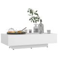 vidaXL Konferenčný stolík biely 100x49,5x31 cm kompozitné drevo