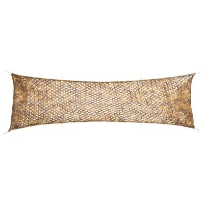 vidaXL Maskovacia sieť s úložným vreckom 753x199 cm piesková