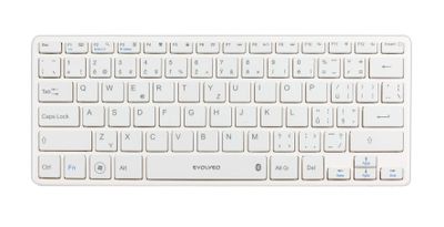 EVOLVEO WK29W/Bezdrôtová Bluetooth/ CZ layout/Biela