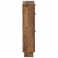vidaXL Skriňa na topánky EDE 78 x 24 x 103 cm Kompozitné drevo