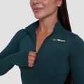 Dámsky športový top Ignite Dark Green - GymBeam, veľkosť L, veľkosť oblečenia L